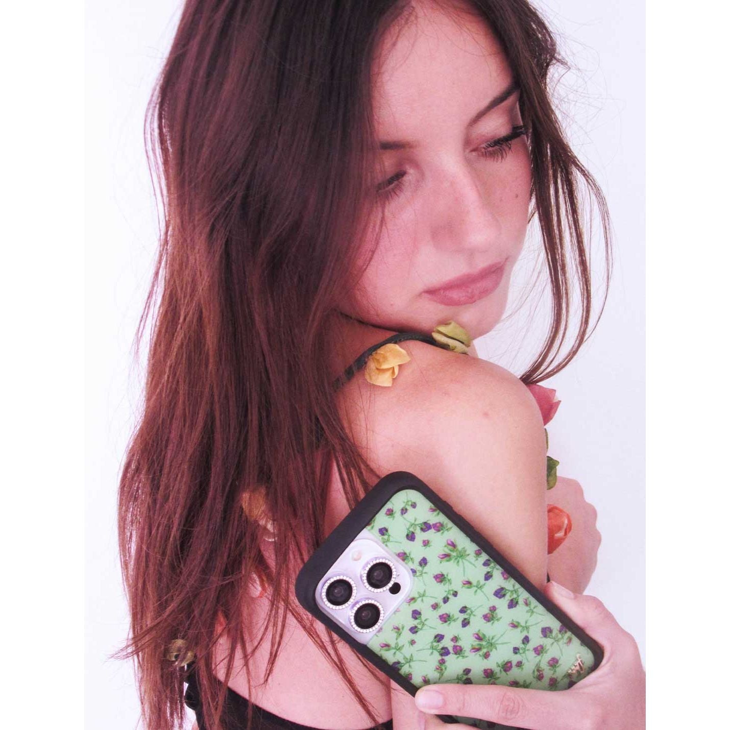 Posie Rosie | Purple iPhone Case
