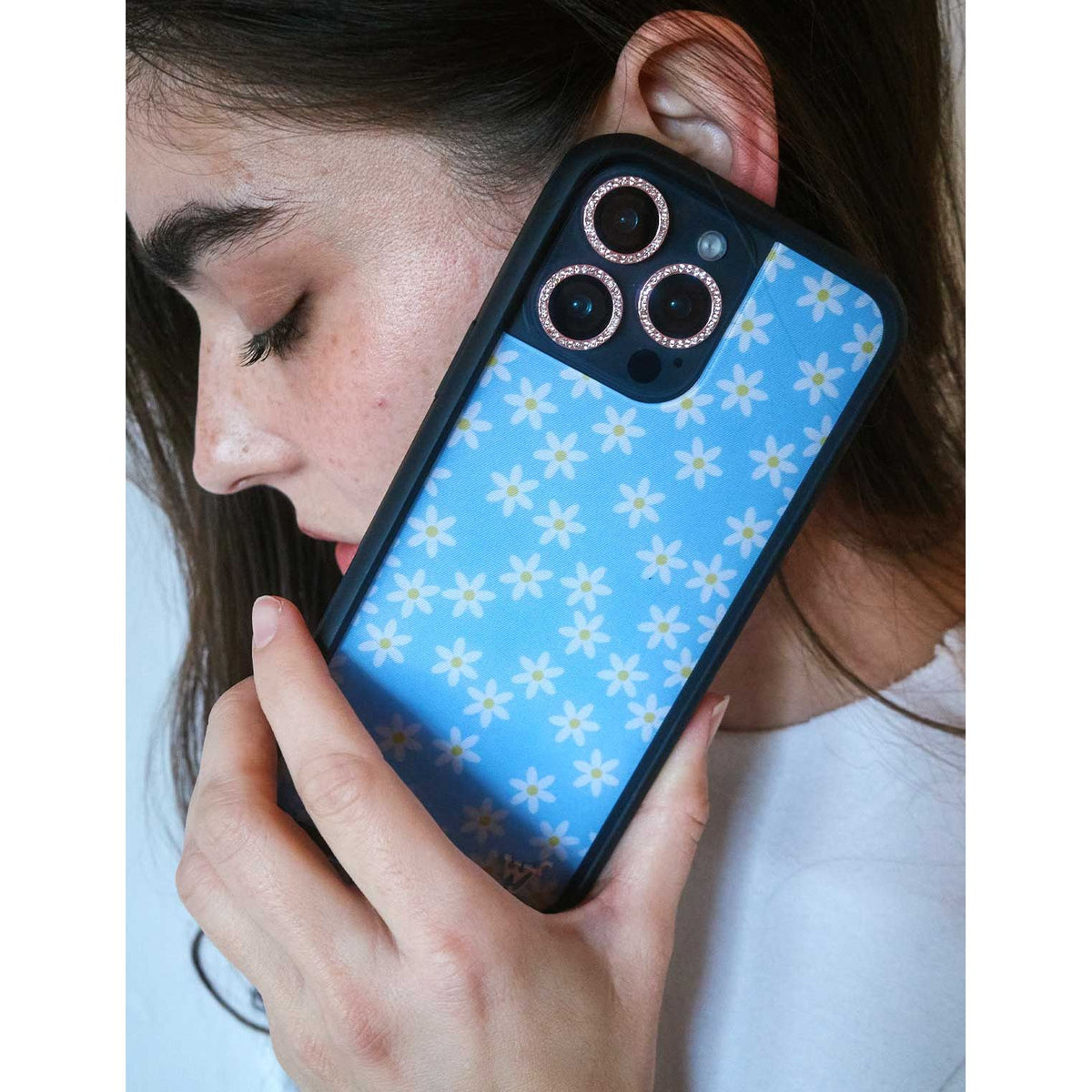 Blue Daisy iPhone Case