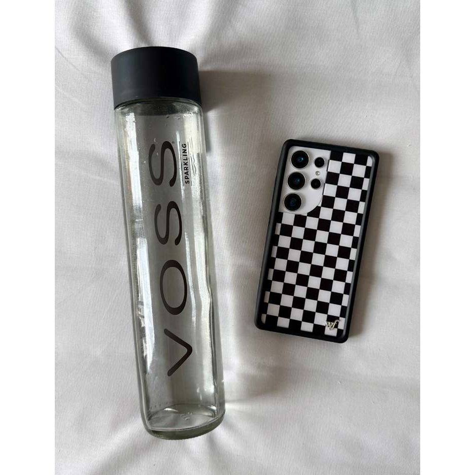 Checkers | Black Samsung Galaxy Case