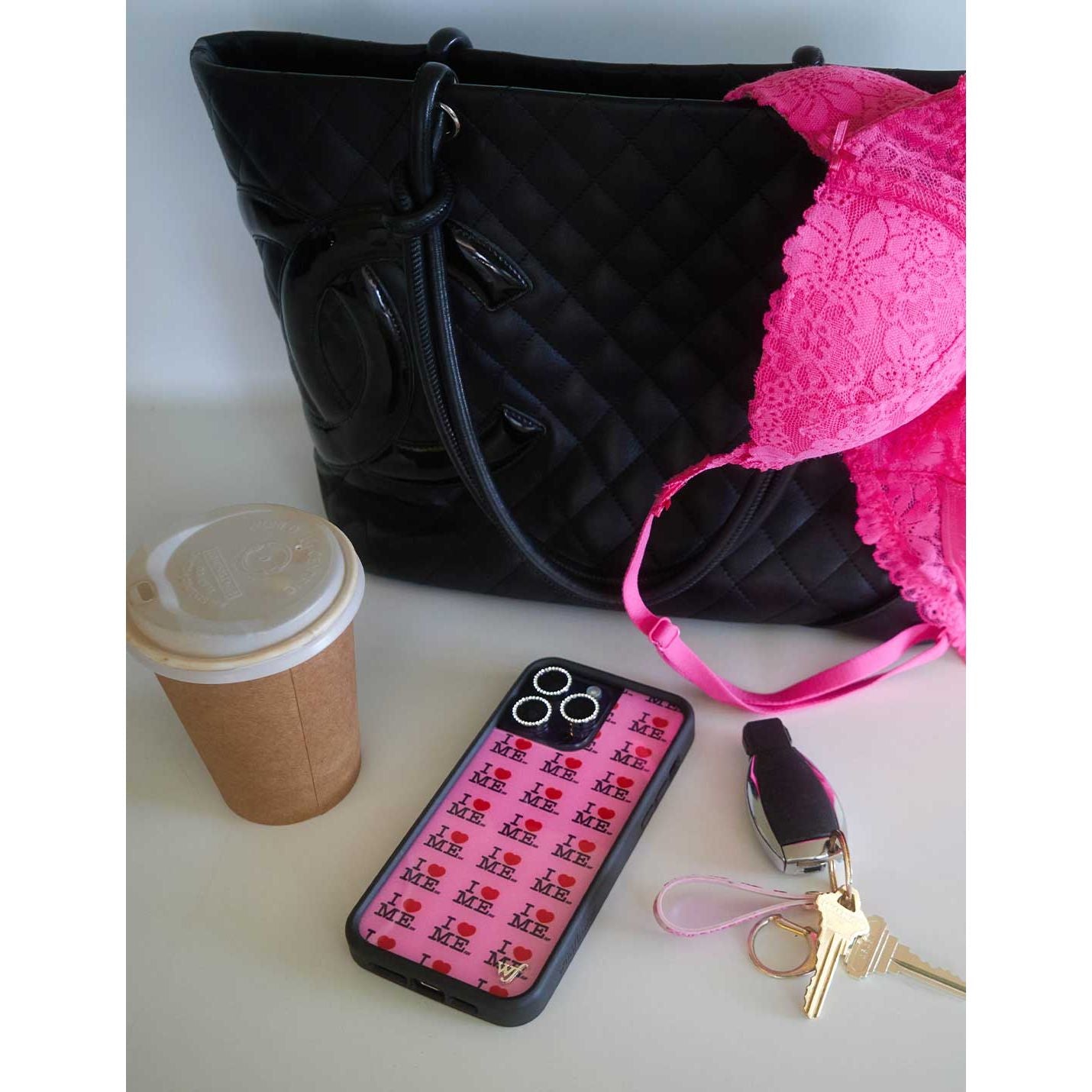 I Heart Me | Pink iPhone Case