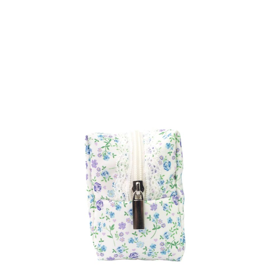 Lilac & Blue Floral Perfect Pouch
