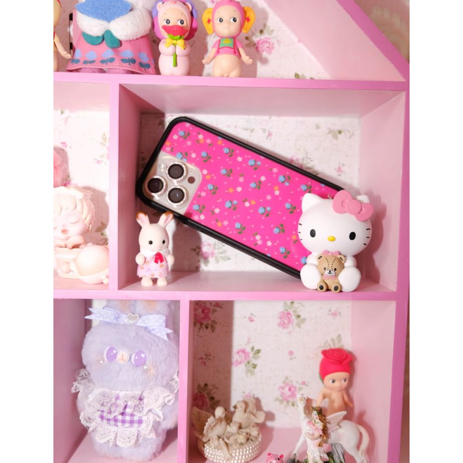 Pink Dainty Florals iPhone Case
