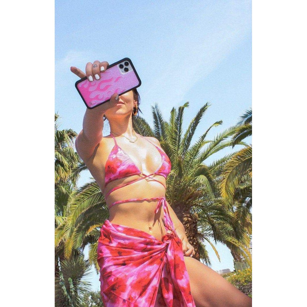 Flames | Pink iPhone Case