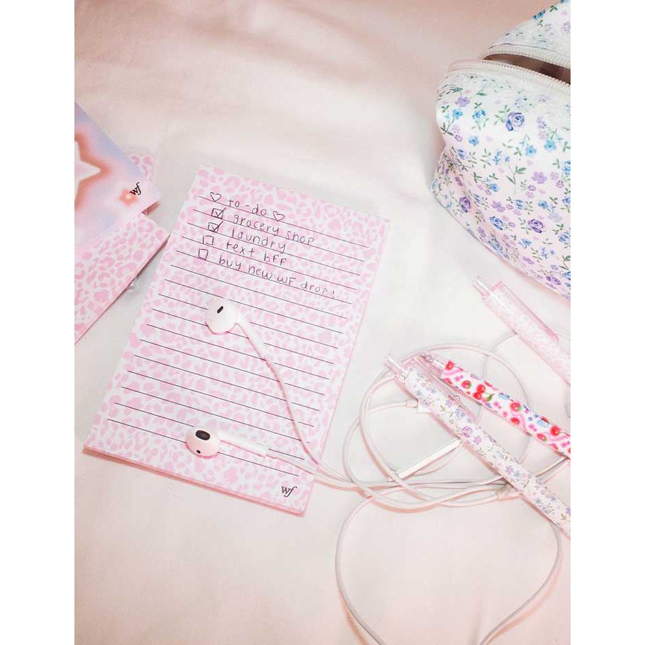 Pink Meow Notepad