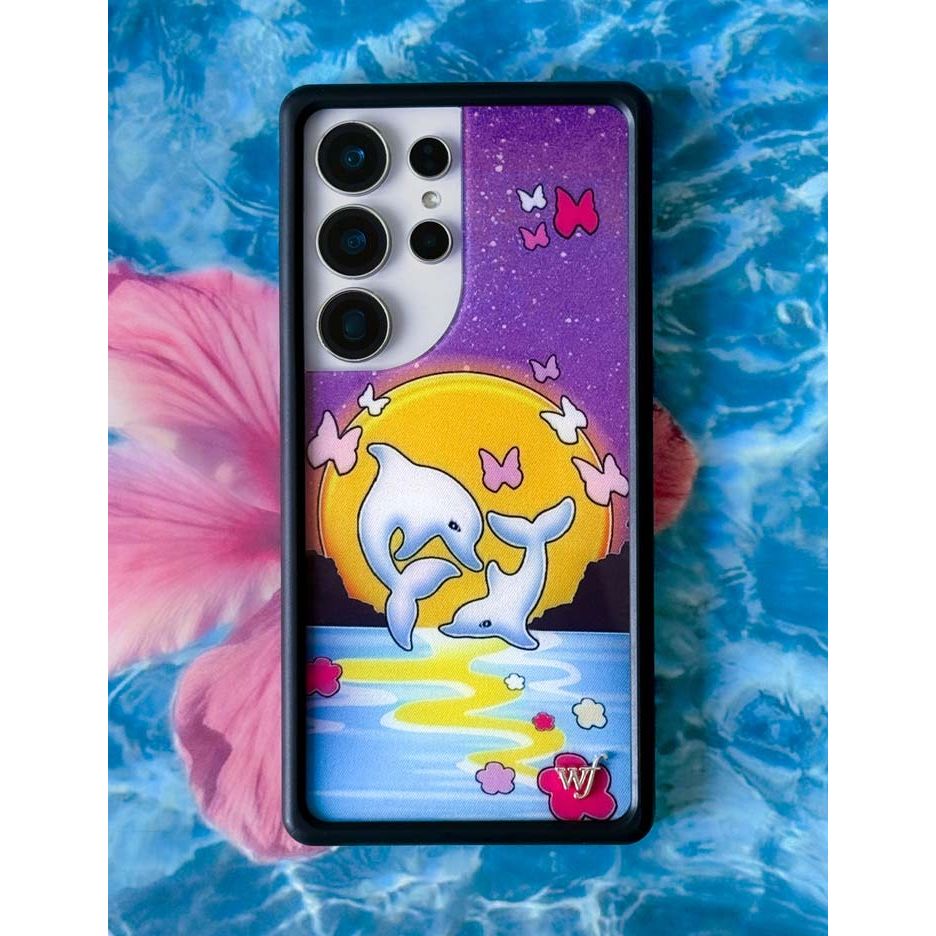 Dolphin Sunset Samsung Galaxy Case
