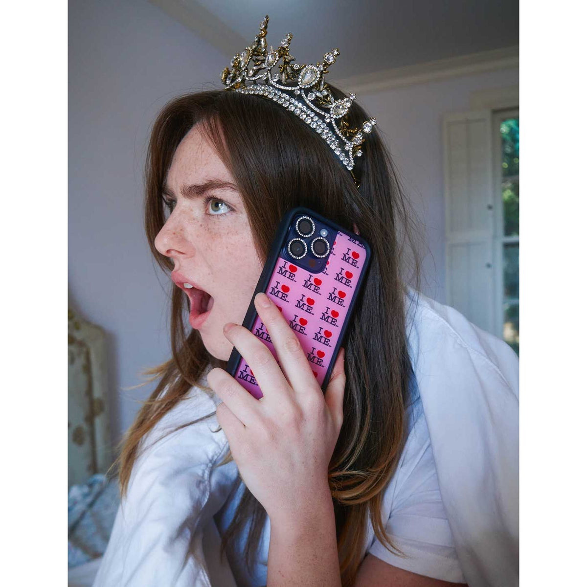 I Heart Me | Pink iPhone Case