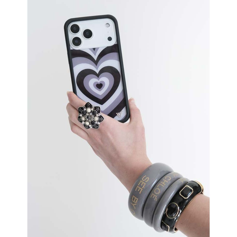 Latte Love | Midnight iPhone Case