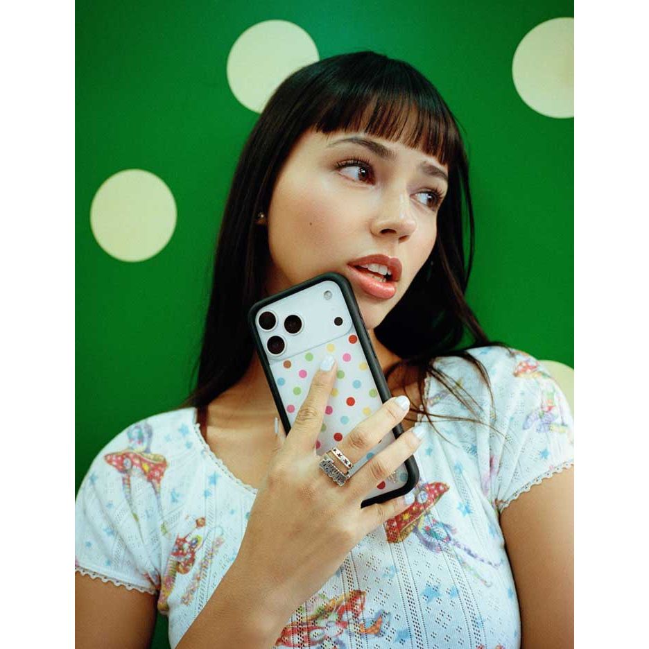 Confetti Polka Dots iPhone Case