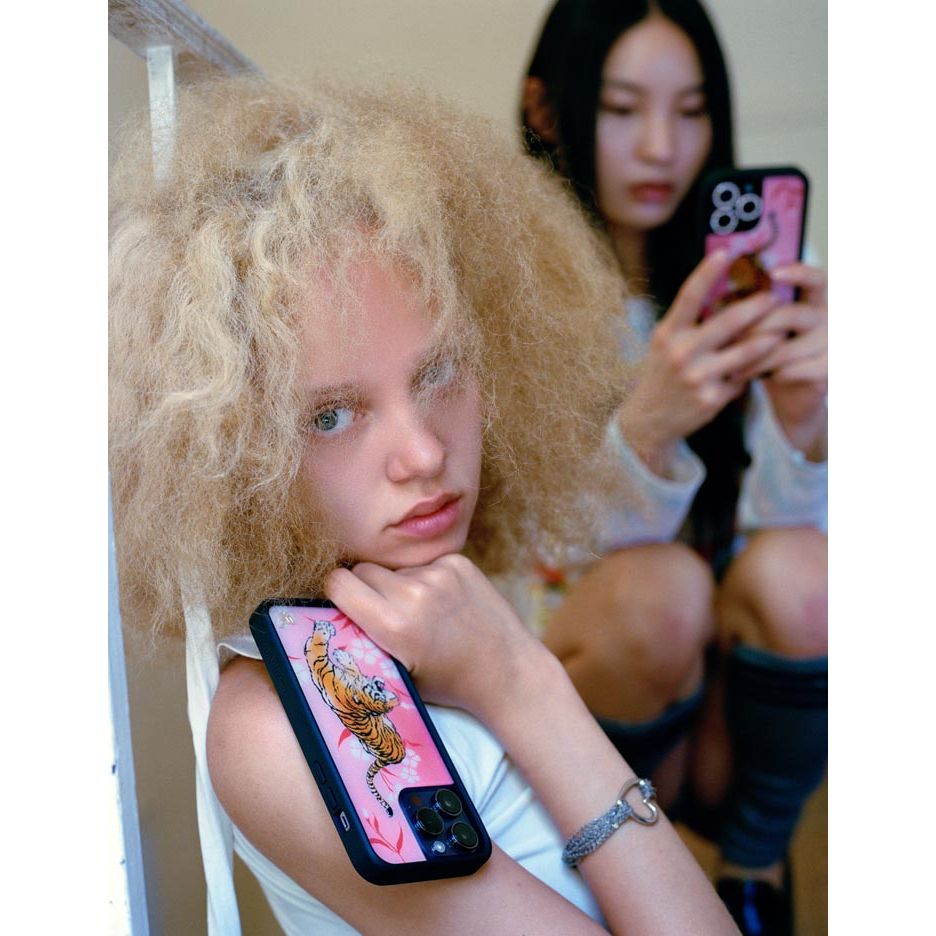 Tiger Blossom iPhone Case