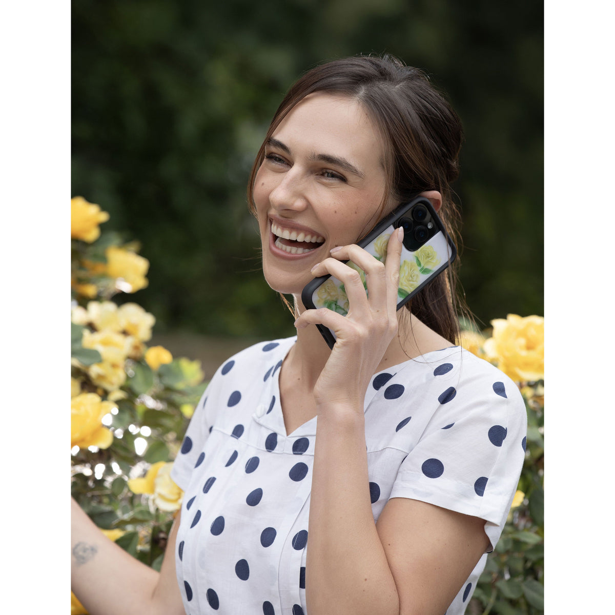 Yellow Roses iPhone Case