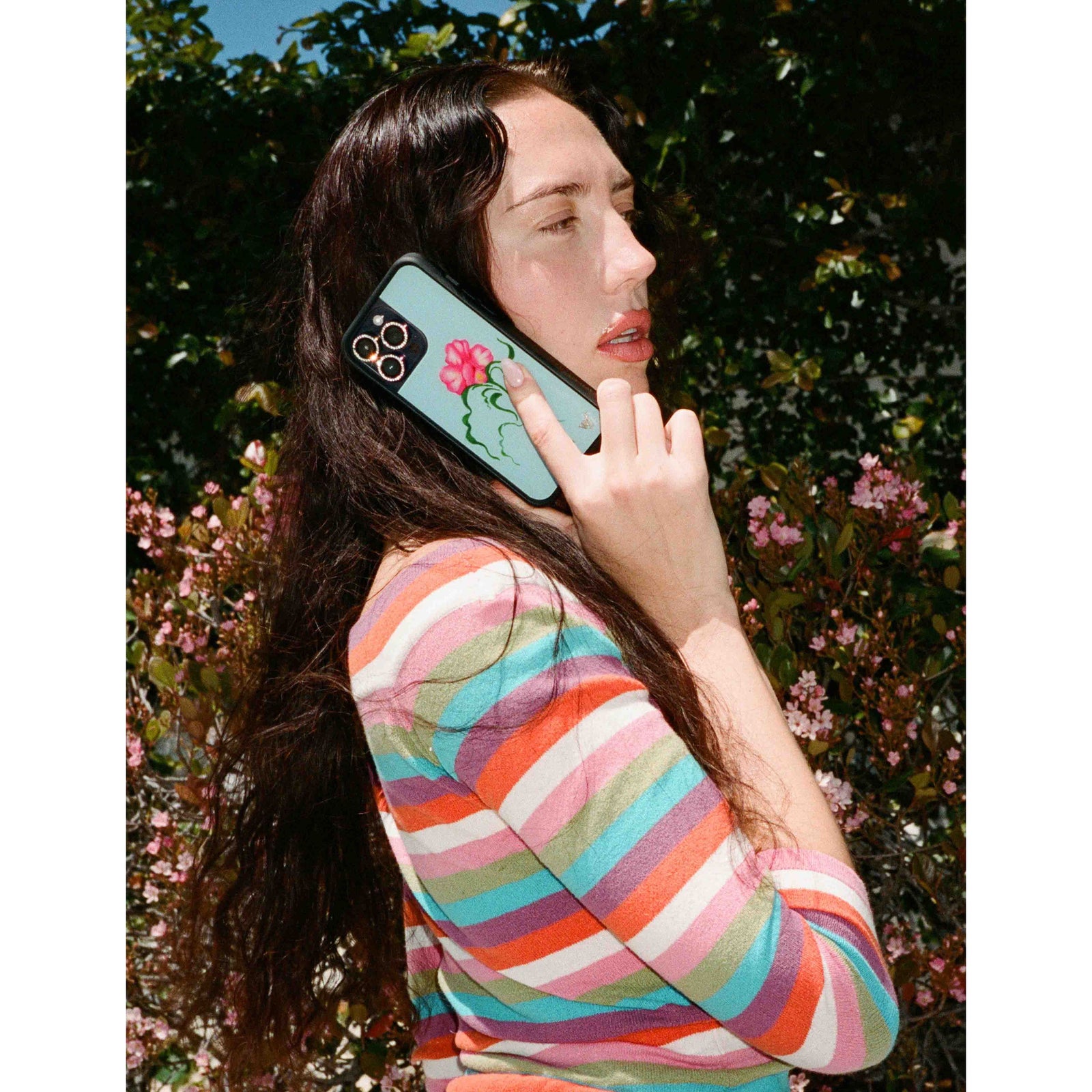 Dancing Flower iPhone Case