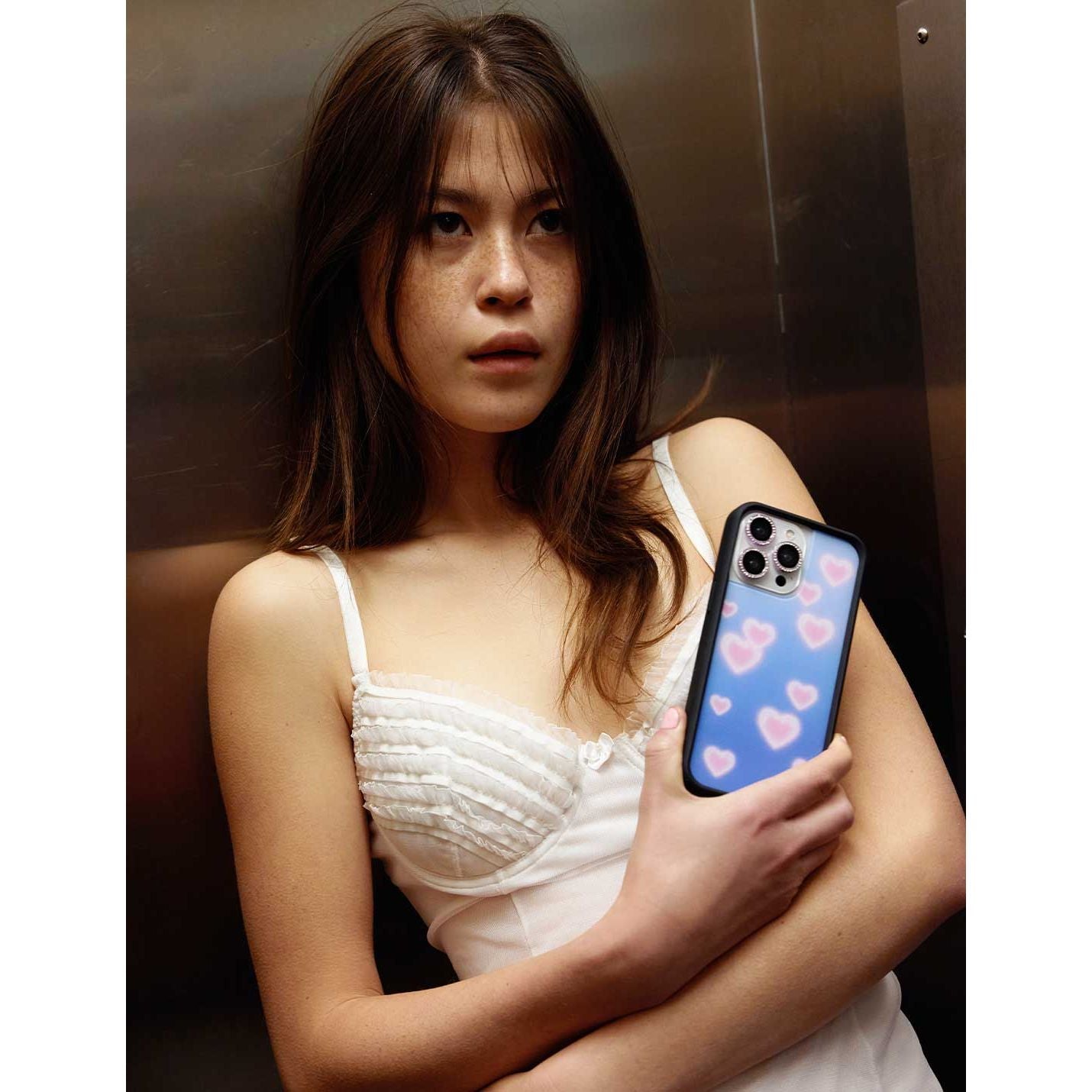 Dreamy Hearts iPhone Case