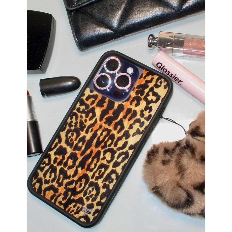 Fuzzy Heart w/ WF Charm | Leopard