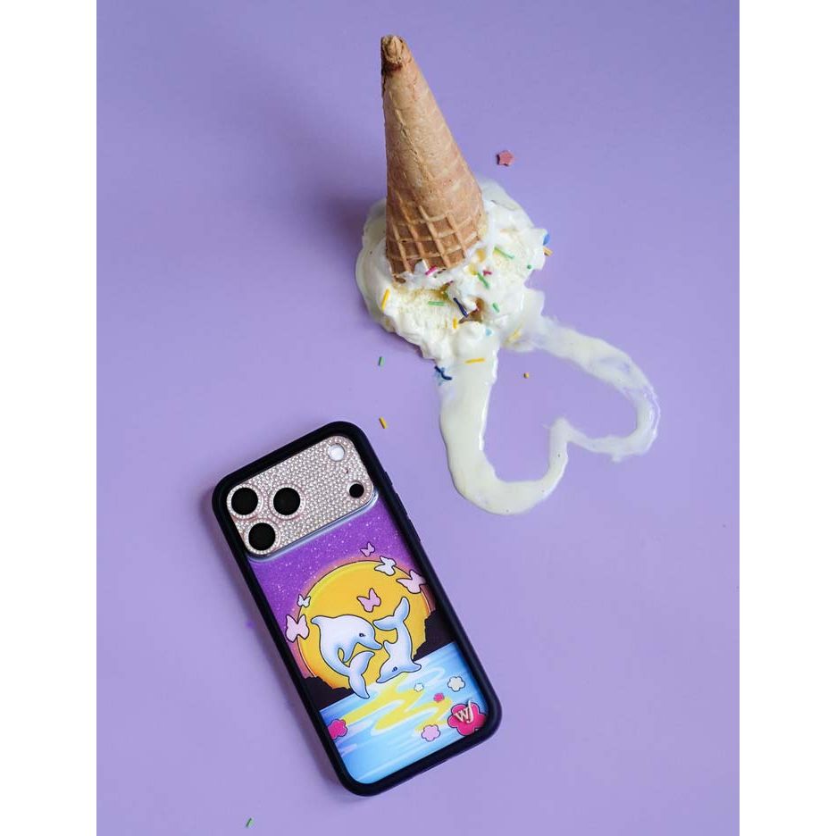 Dolphin Sunset iPhone Case