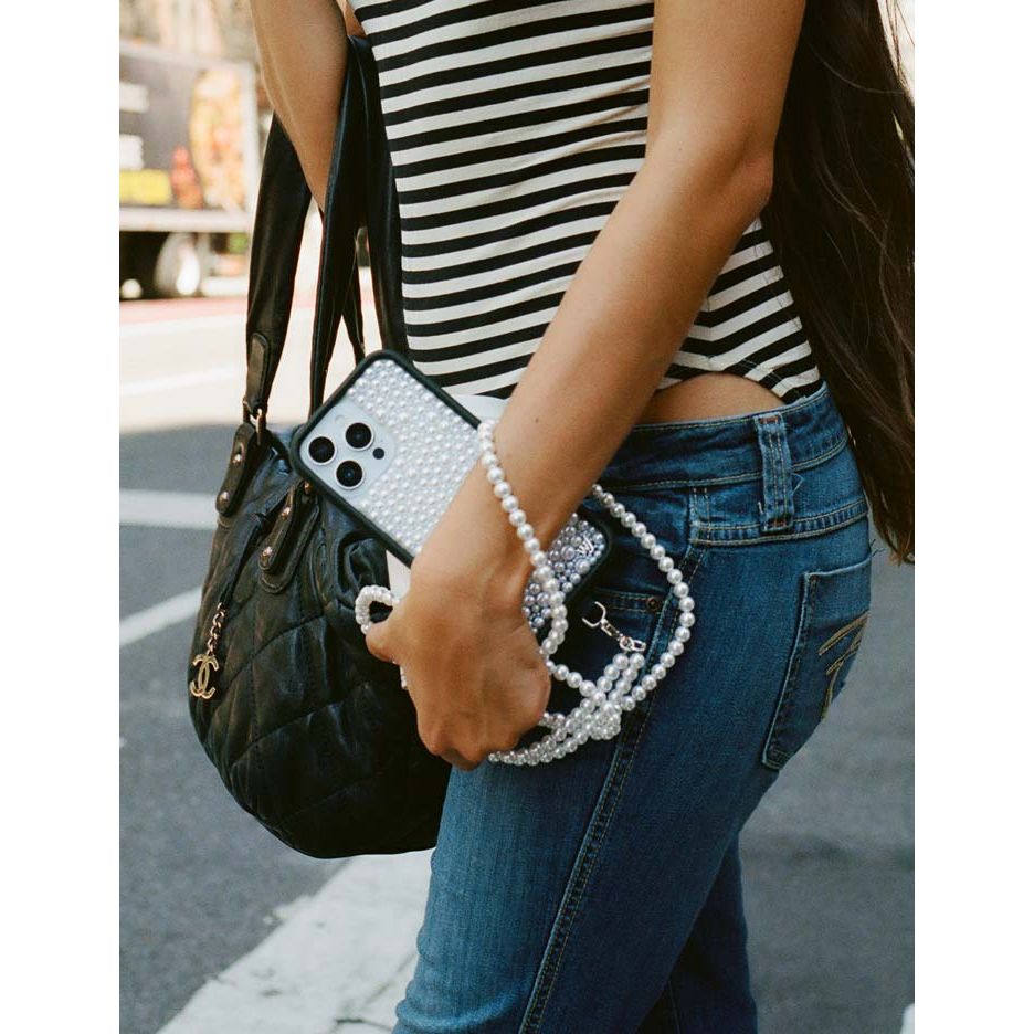 Pearl iPhone Case | White