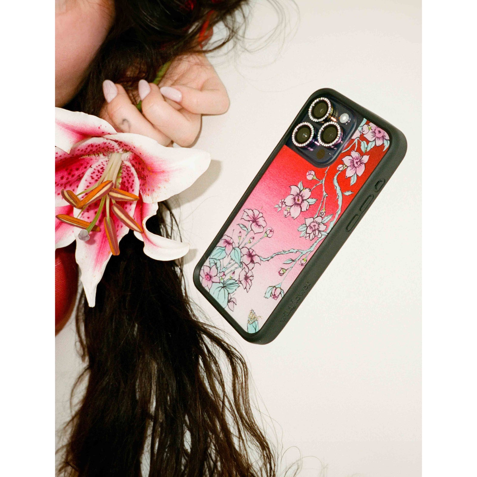 Serena Floral iPhone Case