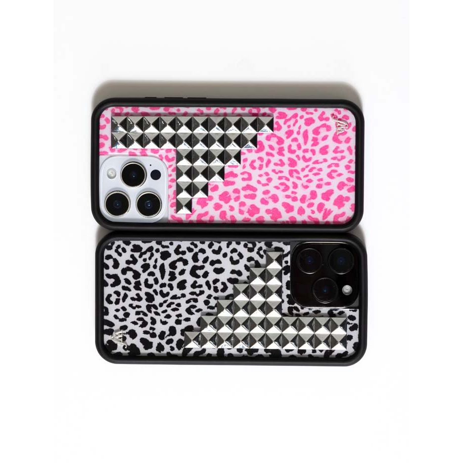 Snow Meow Stud iPhone Case