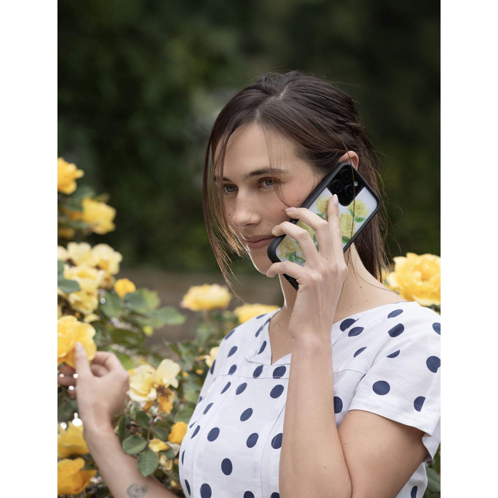 Yellow Roses iPhone Case