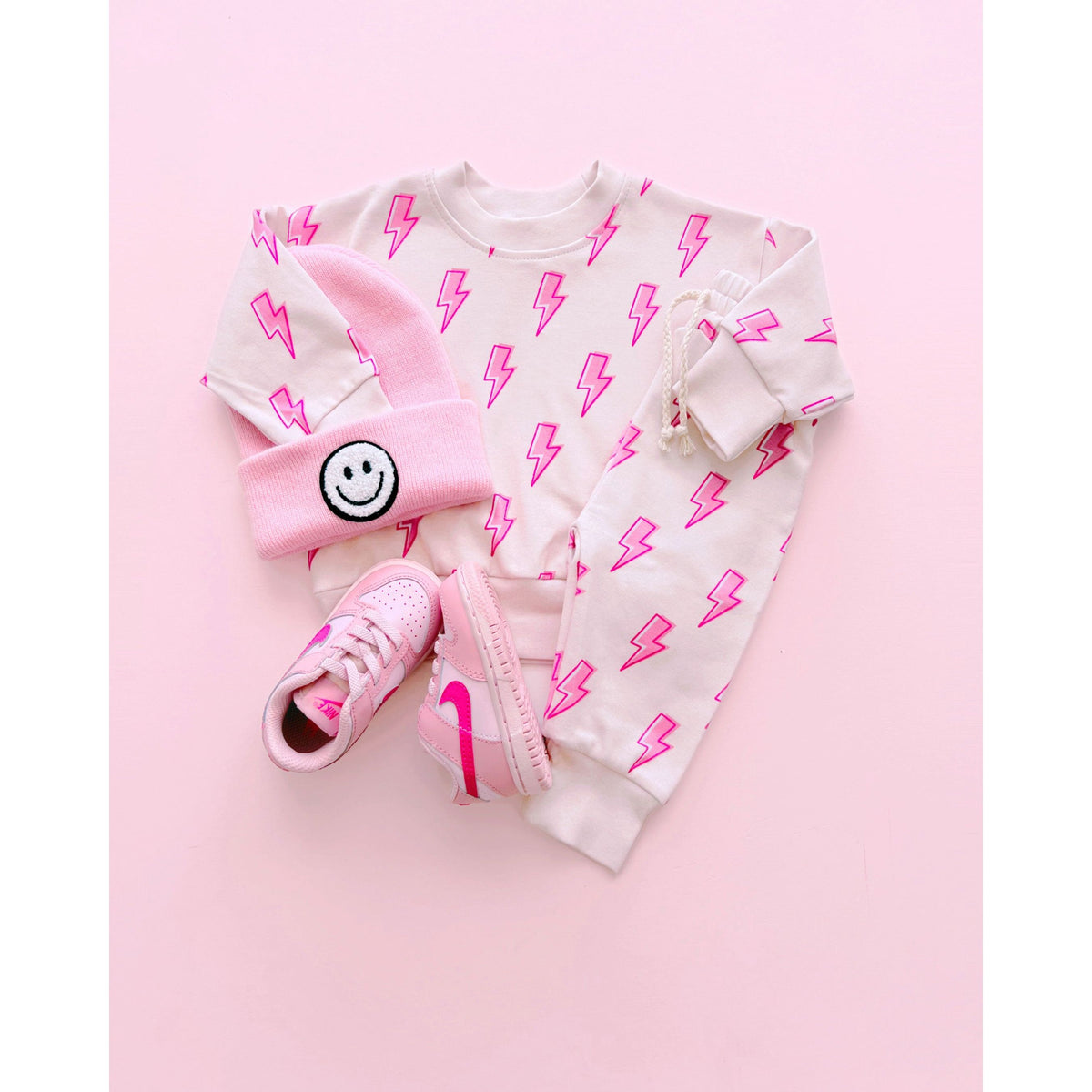 Jogger Set | Pink Bolts