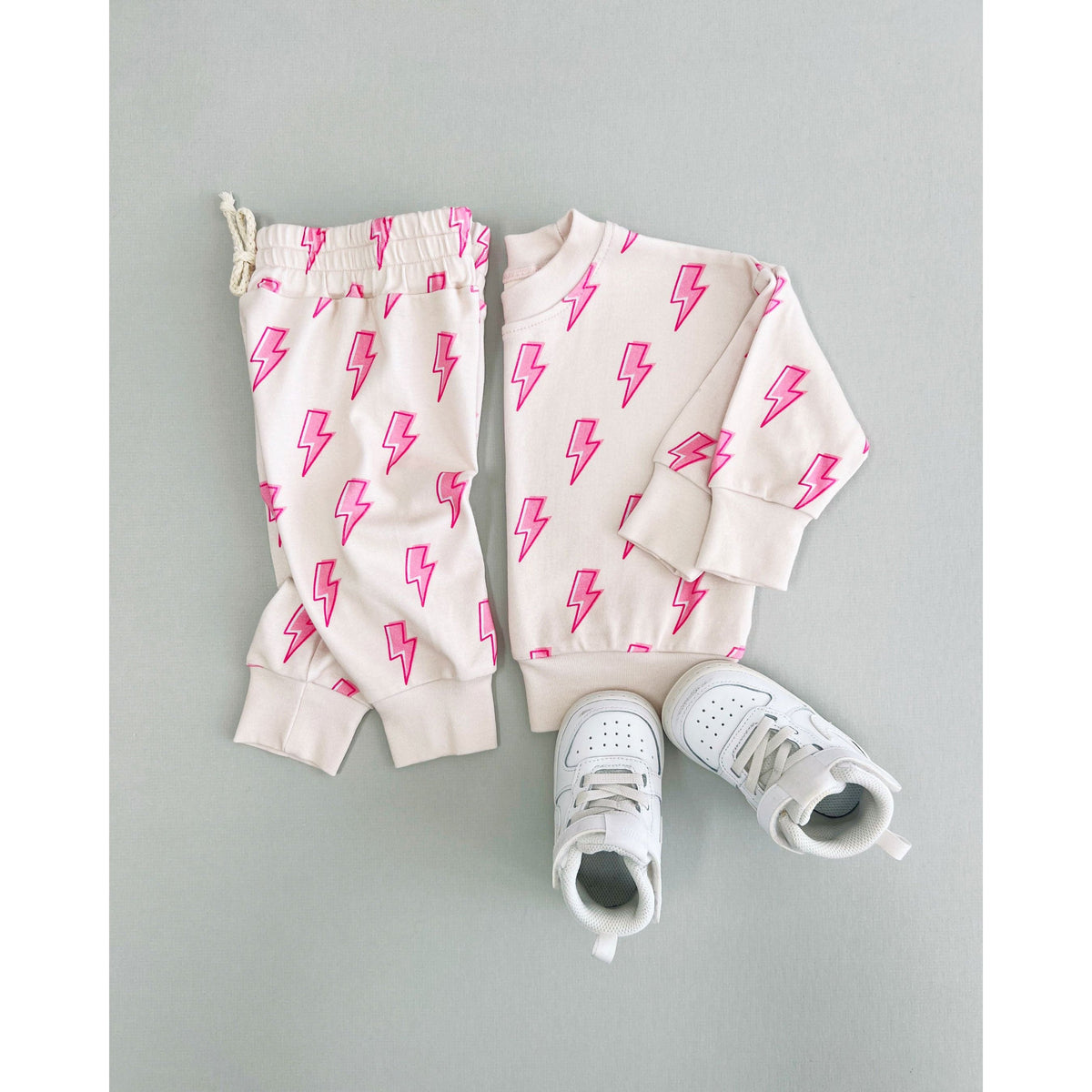Jogger Set | Pink Bolts