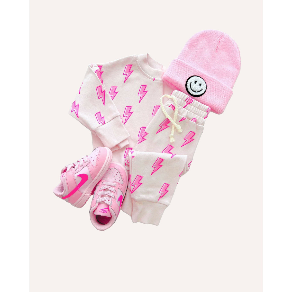 Jogger Set | Pink Bolts