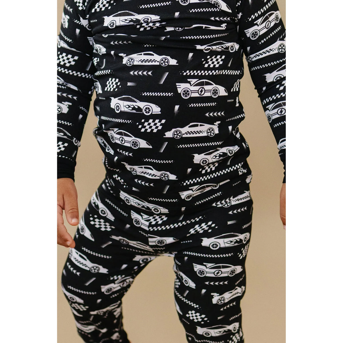 Bamboo Two Piece Set | Race Cars