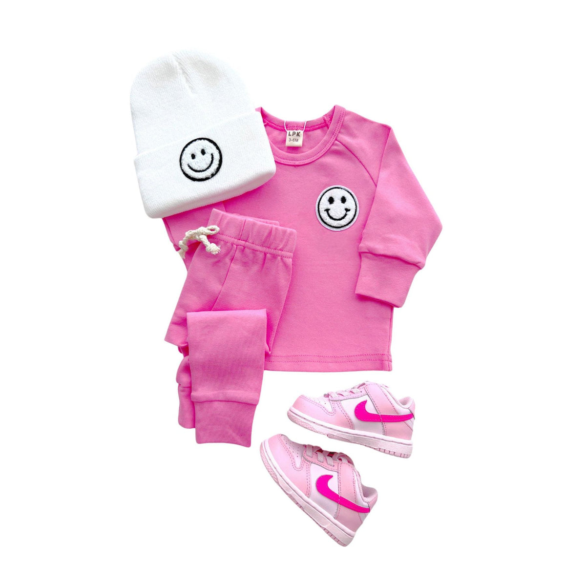 Lounge Set | Smiley Bubble Gum