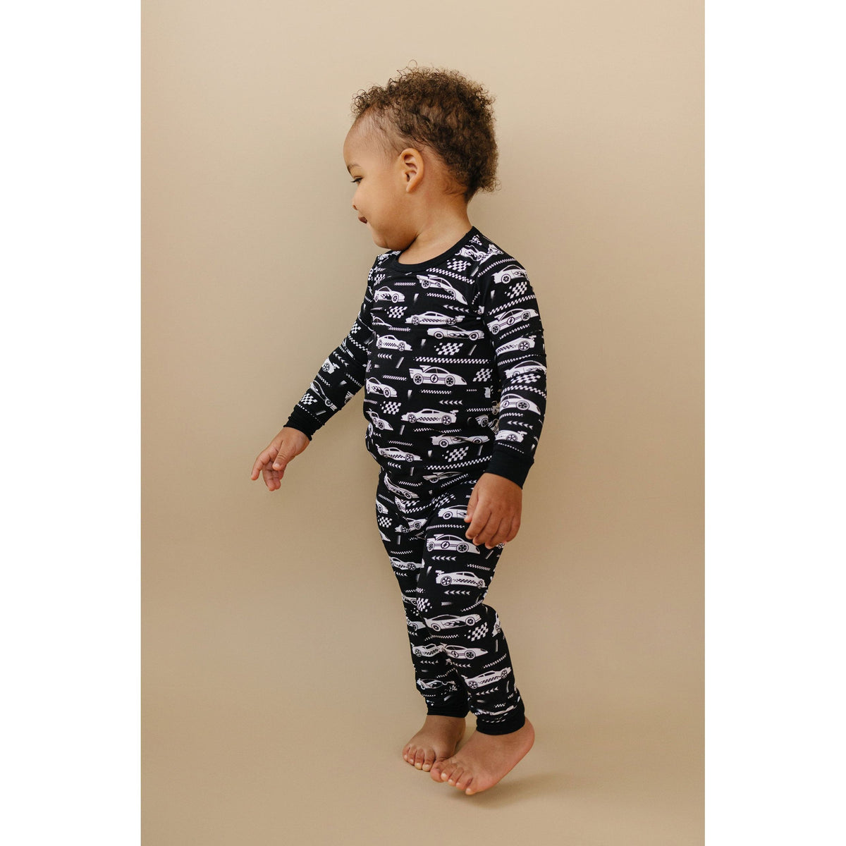 Bamboo Two Piece Set | Race Cars