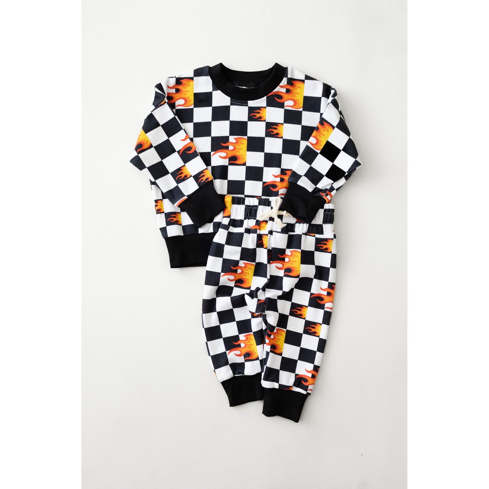 Jogger Set | Checker Blaze