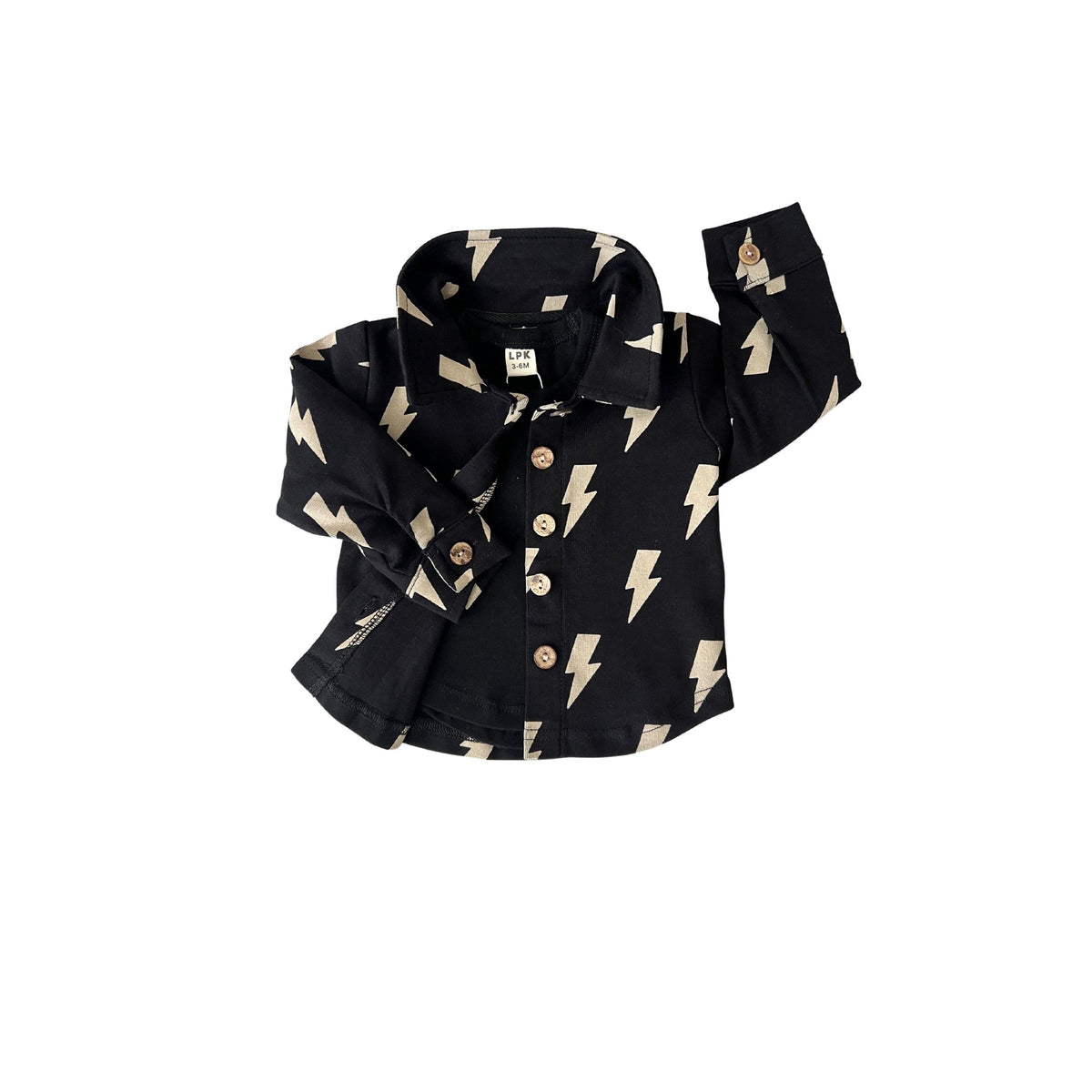 Shacket | Black Bolts