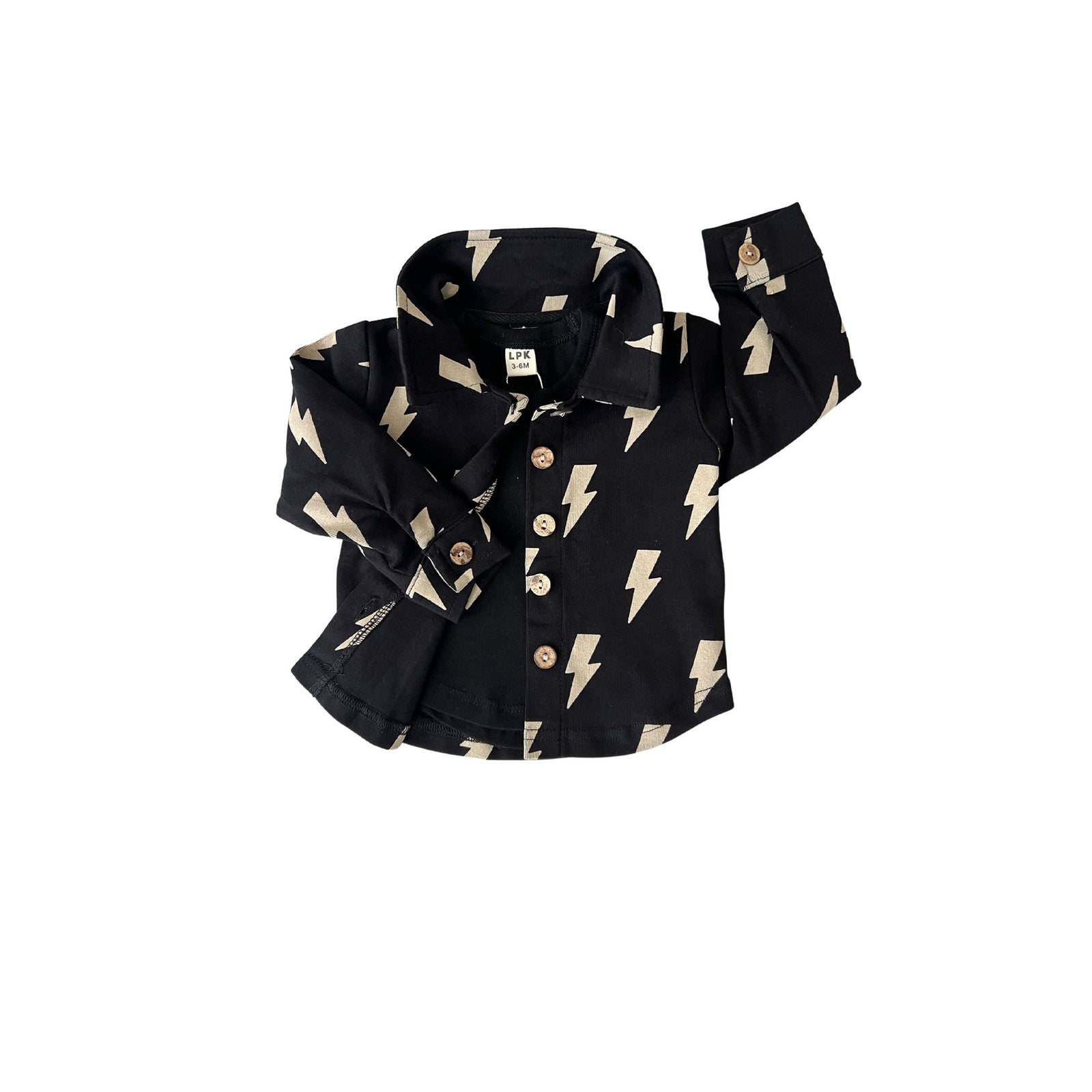 Shacket | Black Bolts