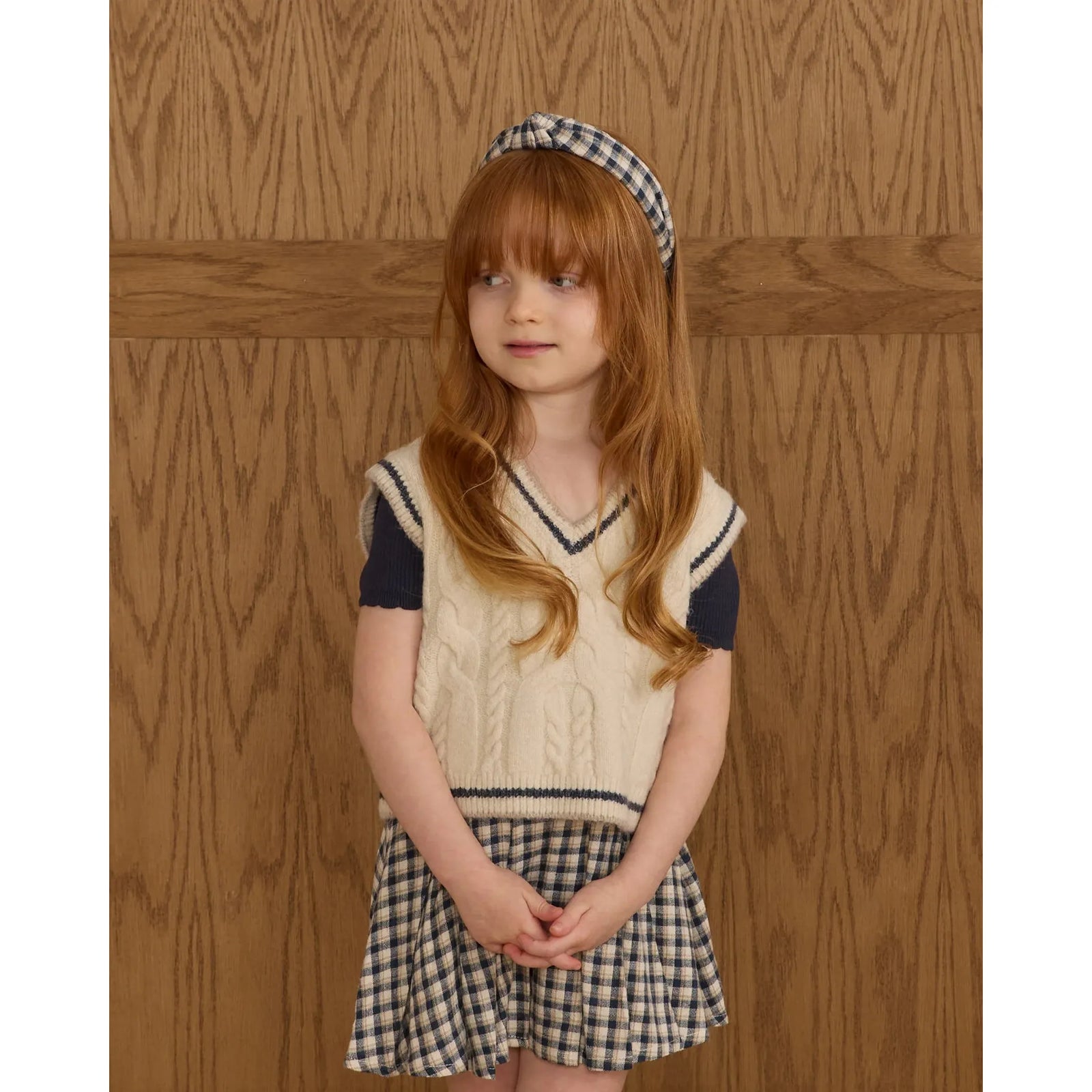 sweater vest | natural