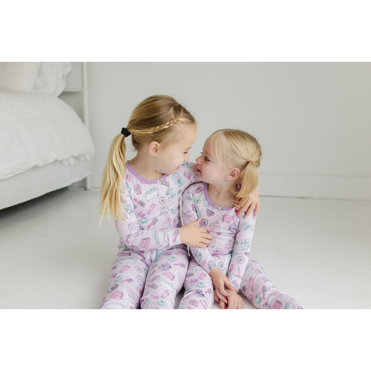 spa long sleeve pajama set