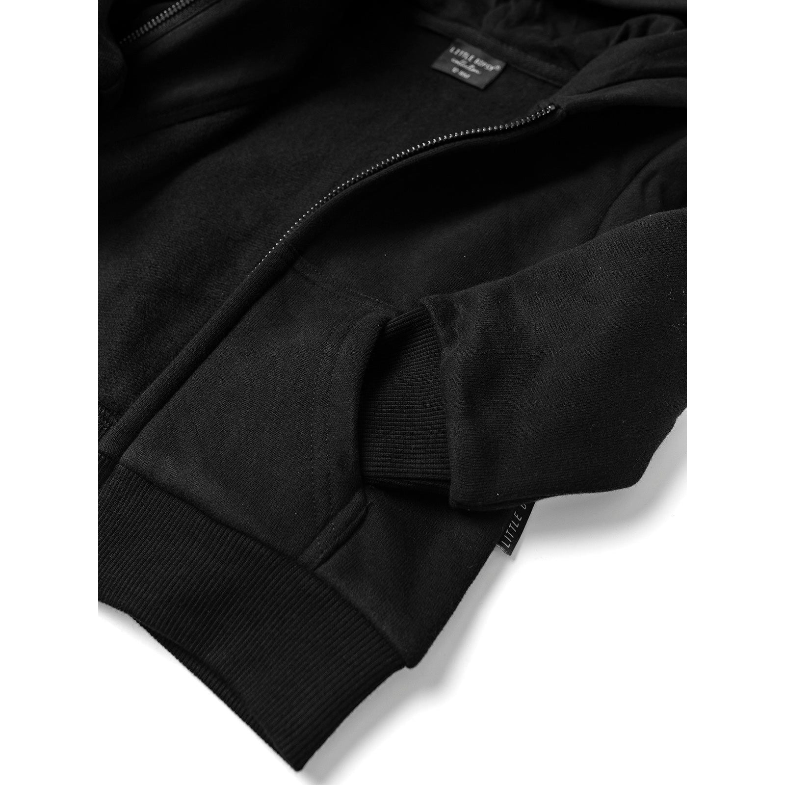 Classic Zip Hoodie - Black