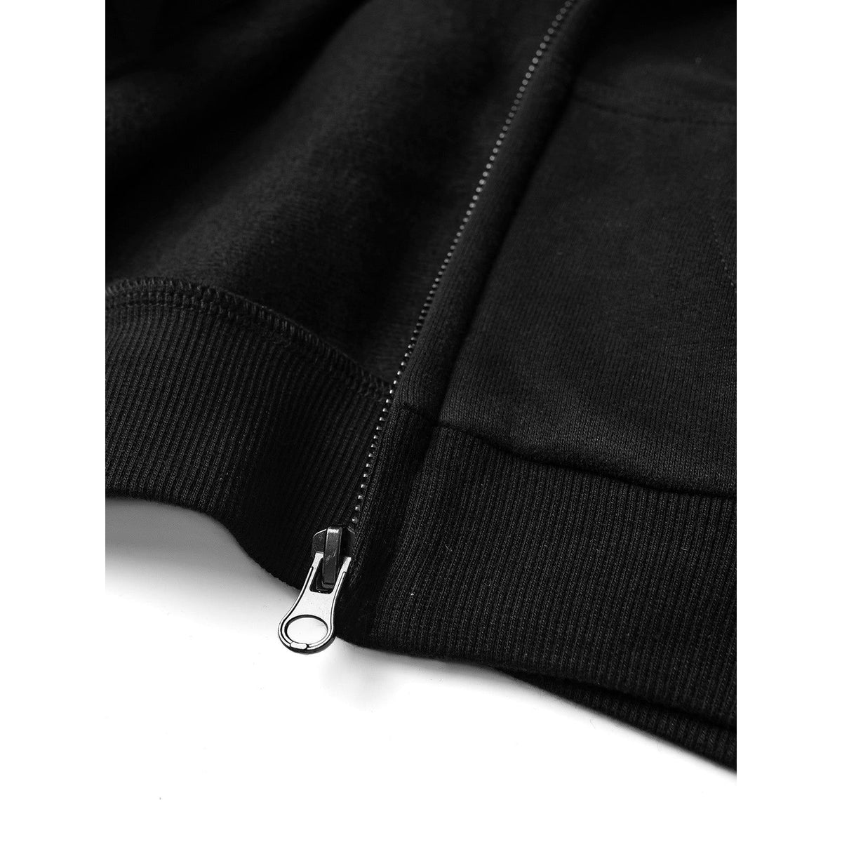 Classic Zip Hoodie - Black