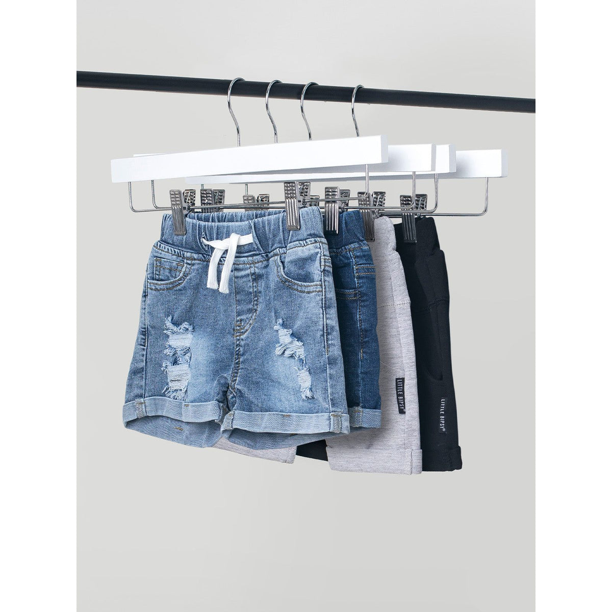 Distressed Denim Short