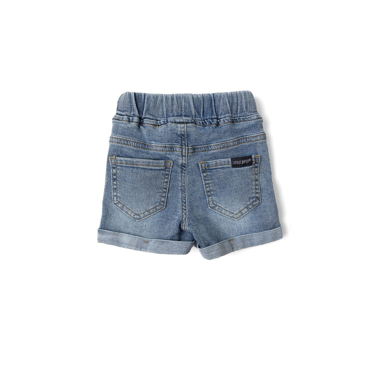 Distressed Denim Short