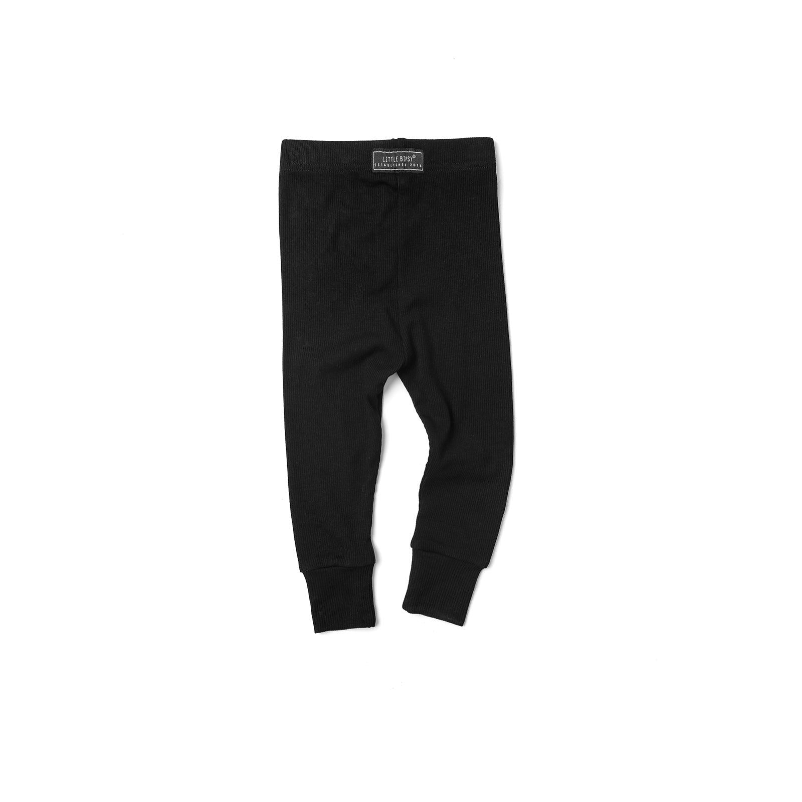 Ribbed Legging - Black