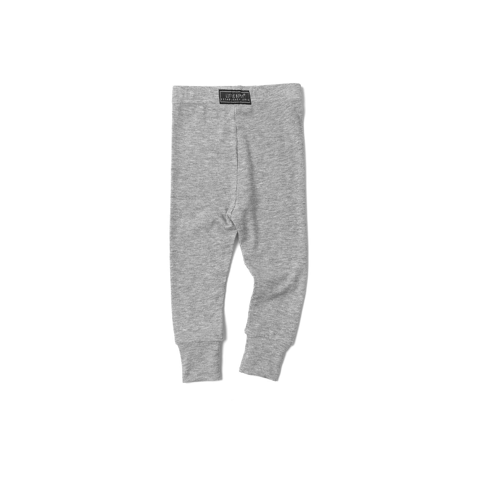 Ribbed Legging - Grey