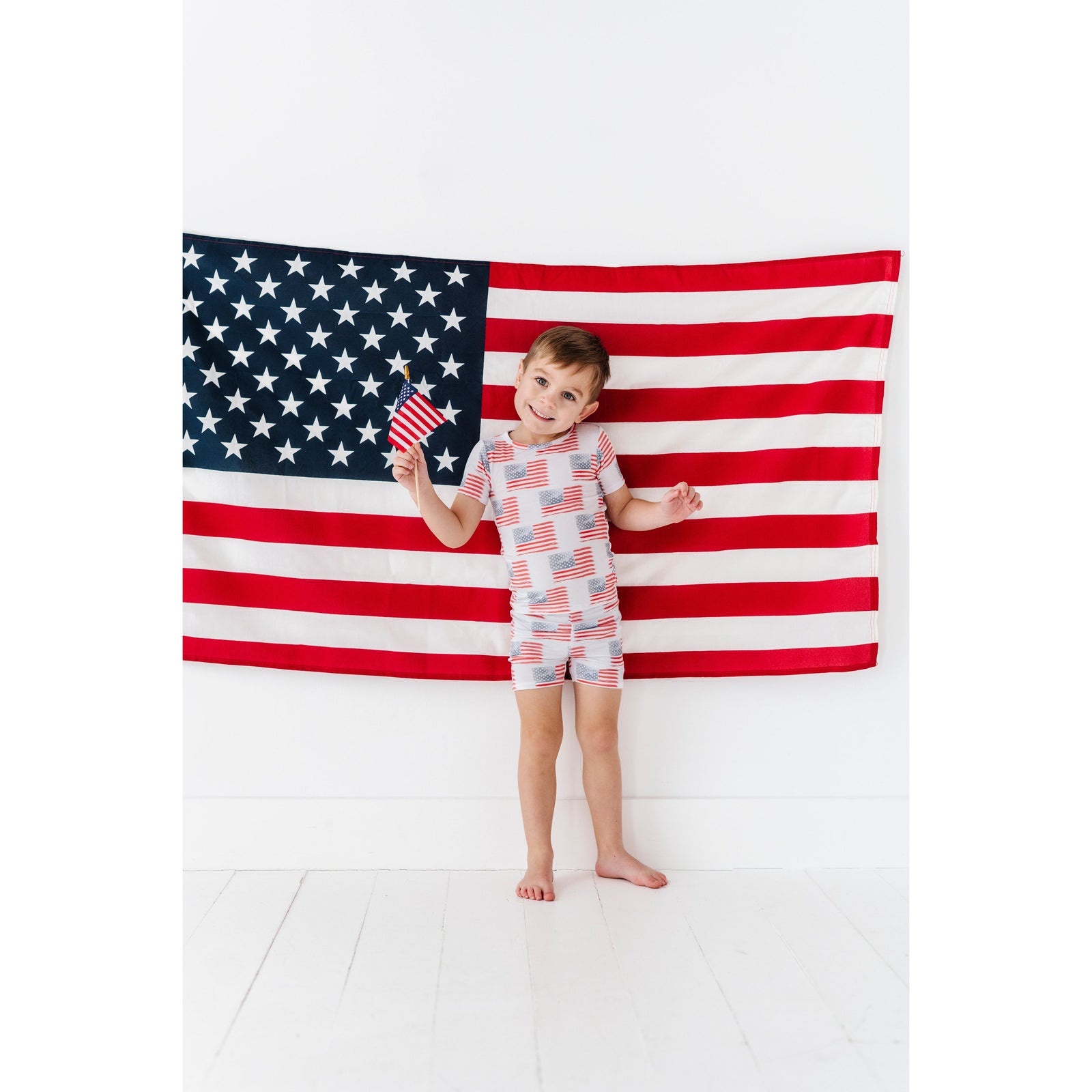 American Flag Short Set