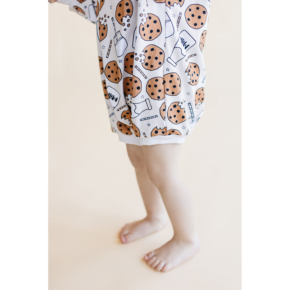 Bubble Romper | Milk & Cookies