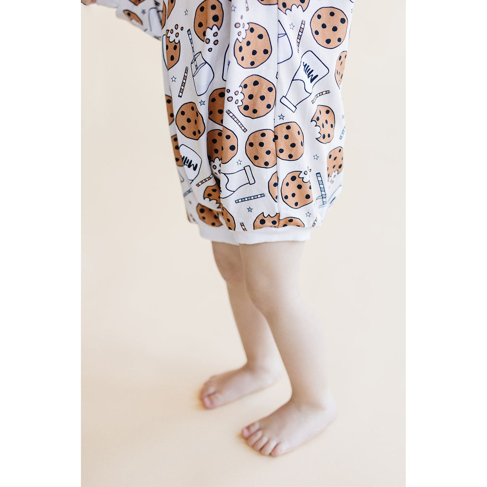 Bubble Romper | Milk & Cookies