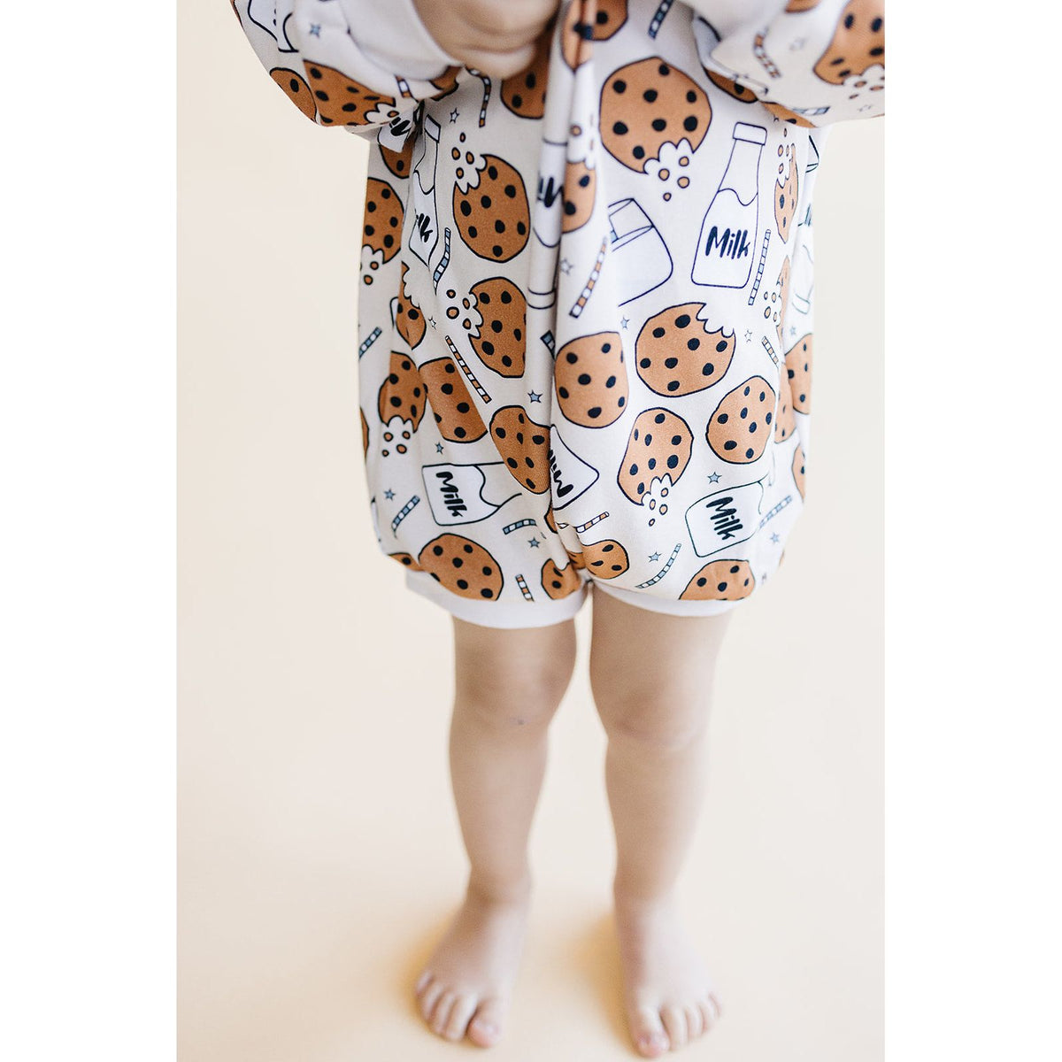 Bubble Romper | Milk & Cookies