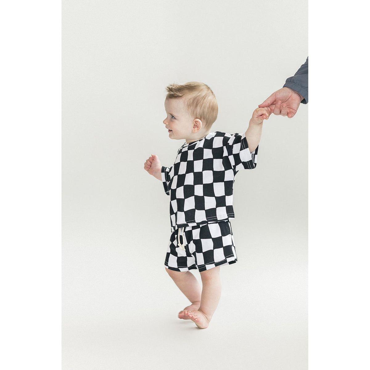 Shorts Set | Wavy Checkered