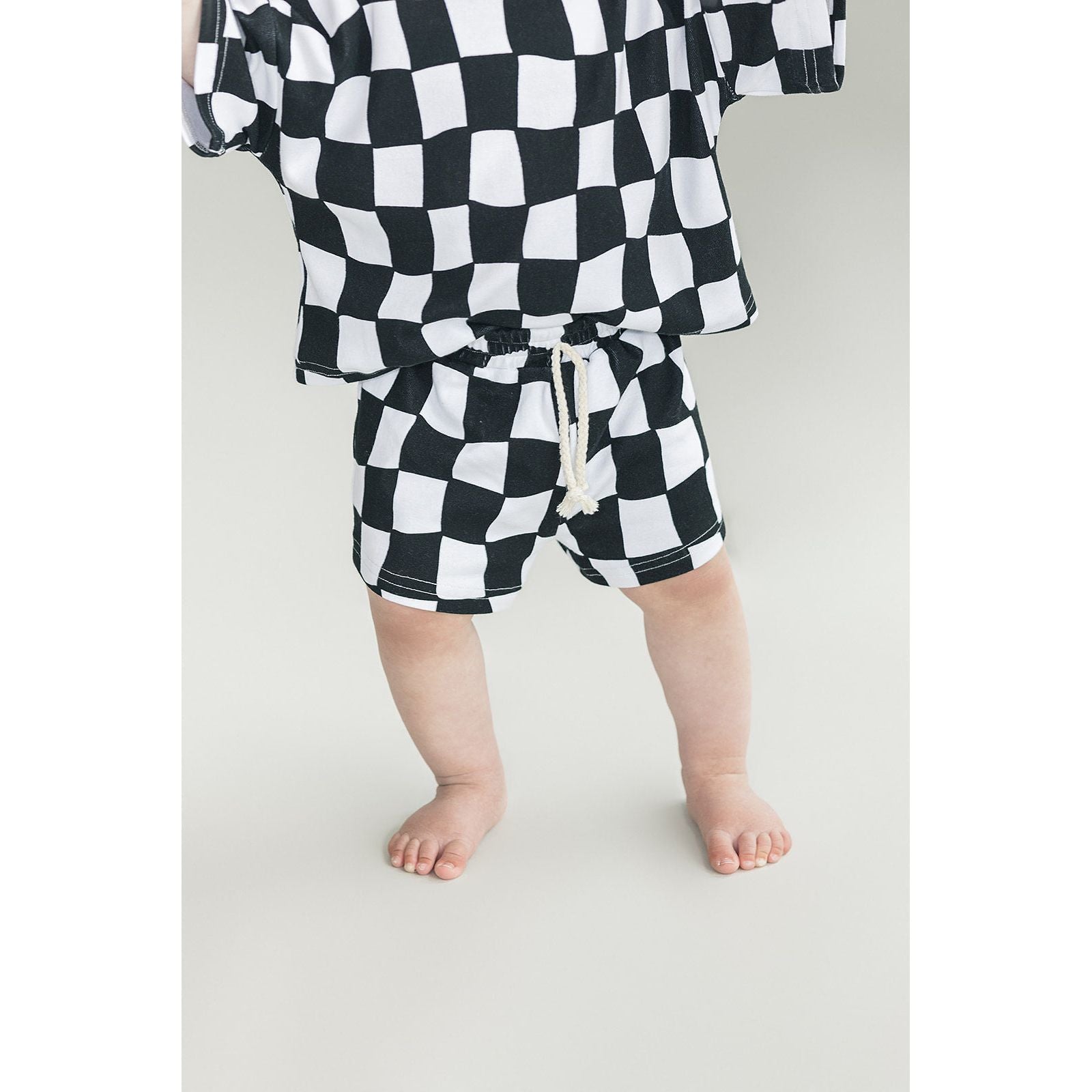 Shorts Set | Wavy Checkered