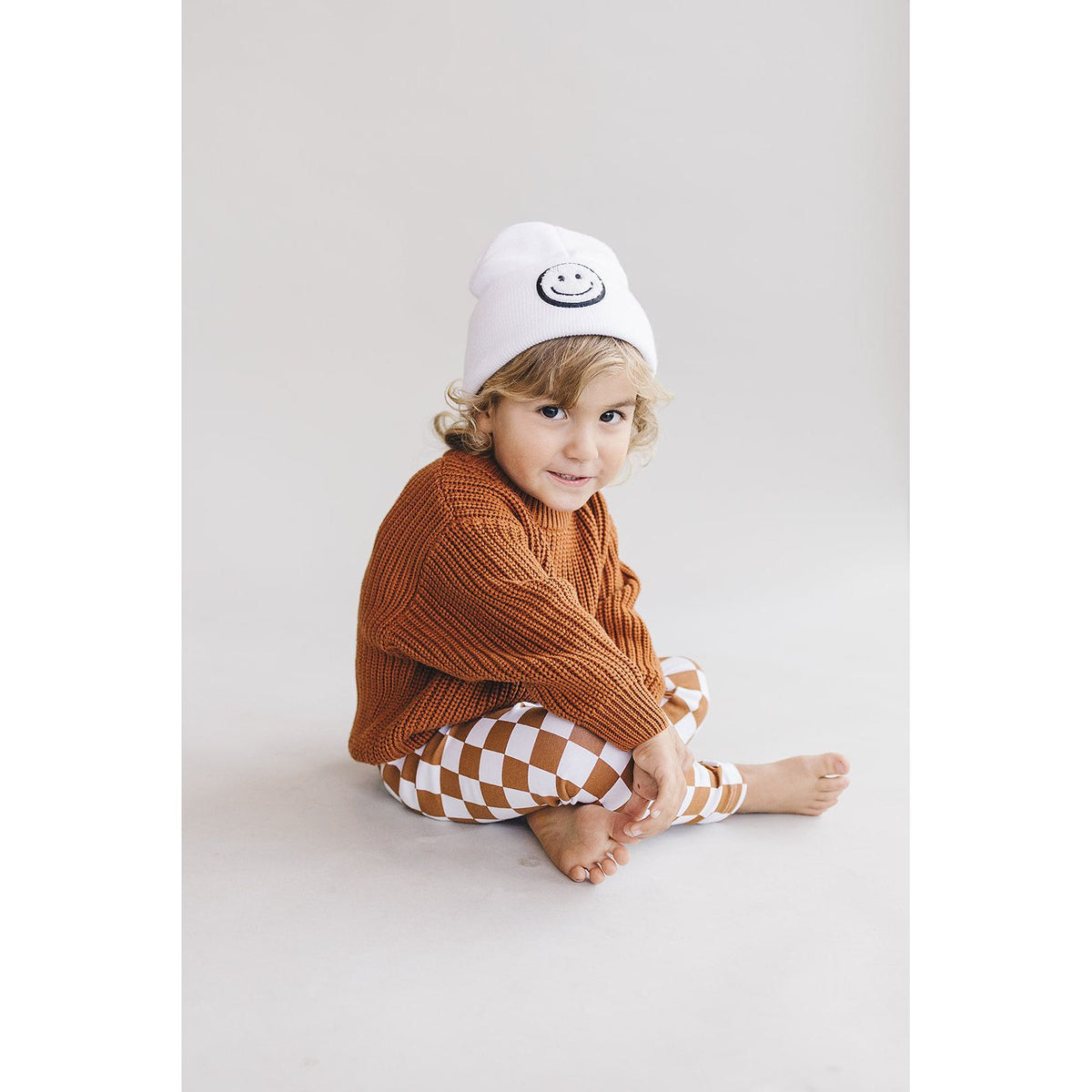 Chunky Knit Sweater | Rust