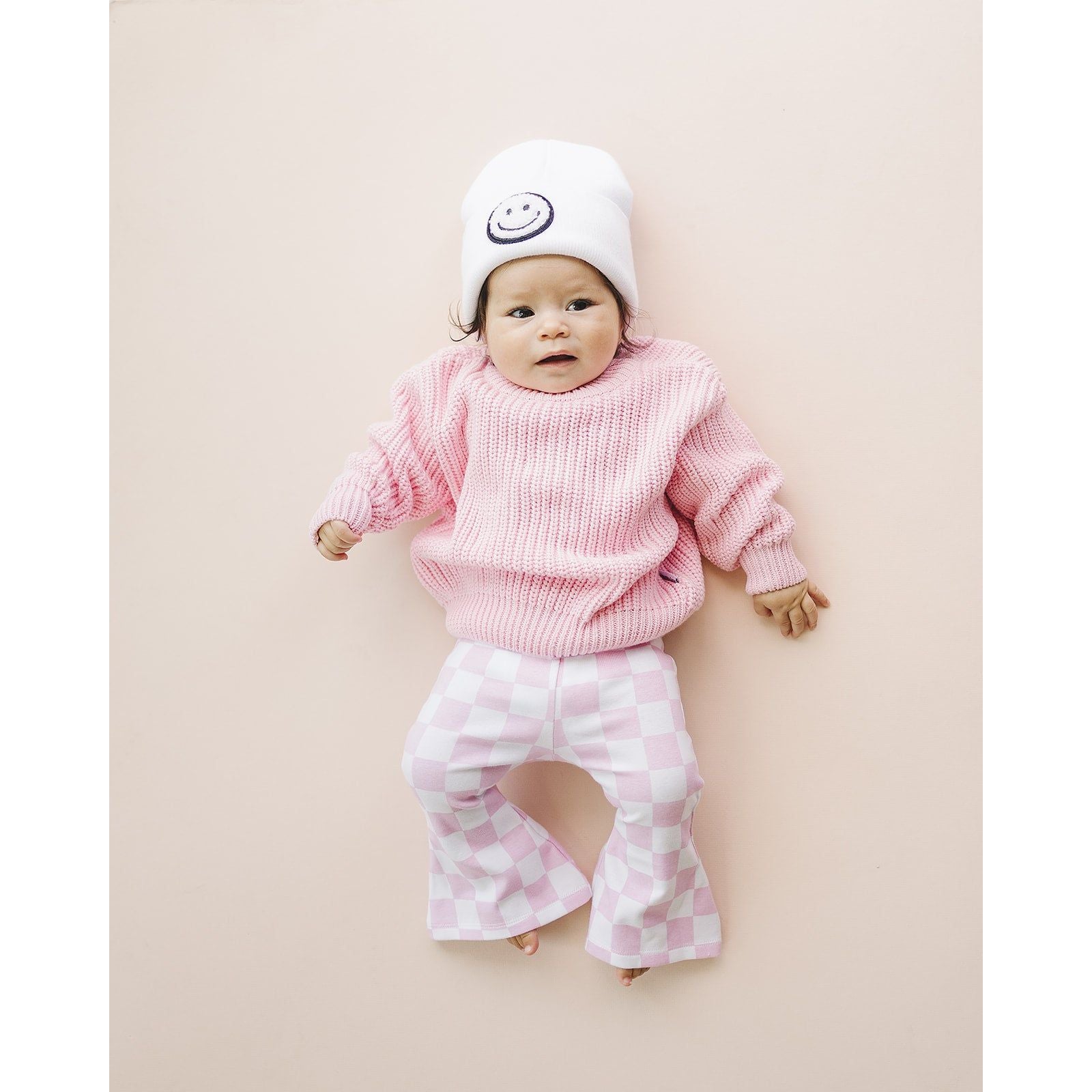 Chunky Knit Sweater | Pink