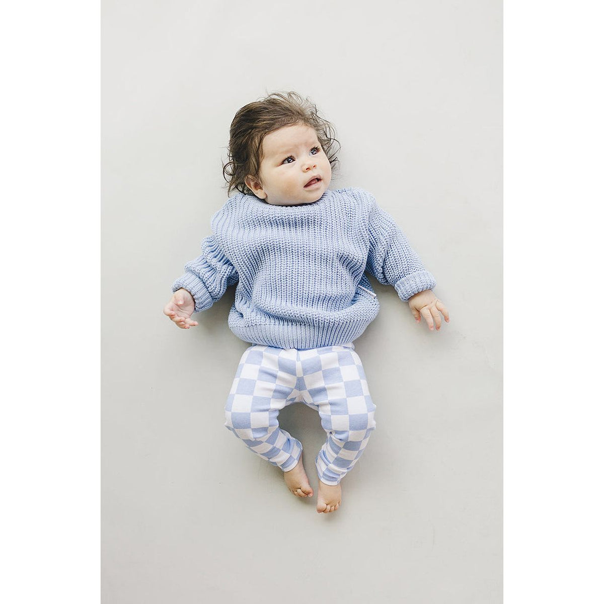 Chunky Knit Sweater | Blue