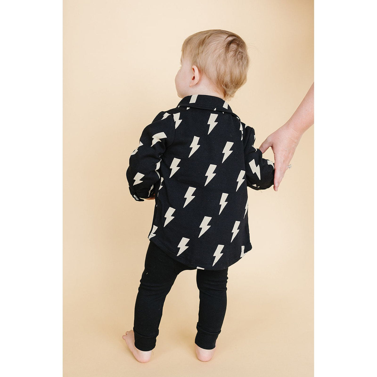Shacket | Black Bolts