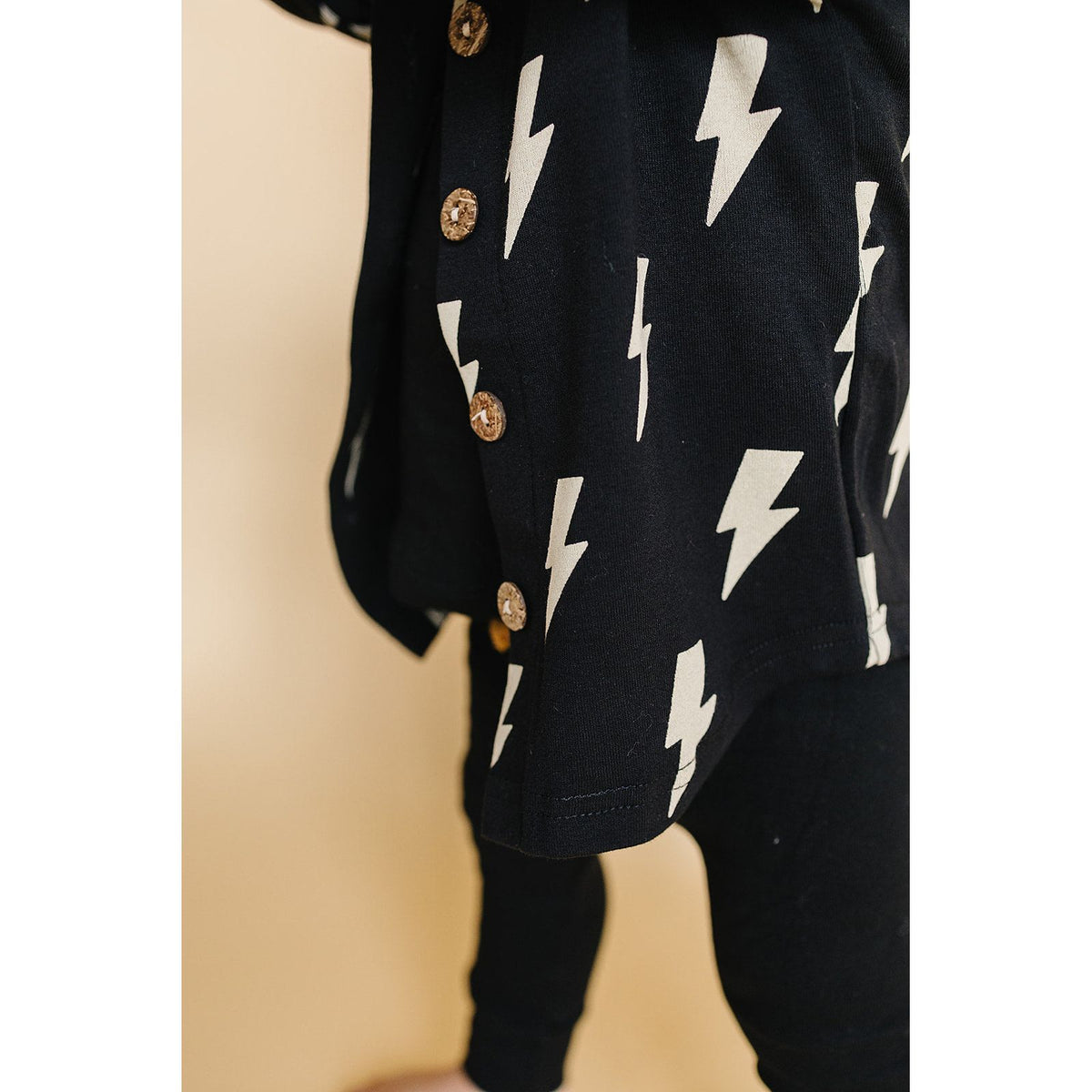 Shacket | Black Bolts